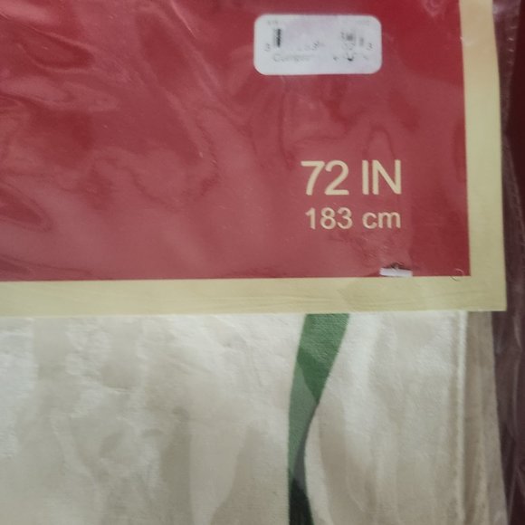 Spode Christmas Tree Table Runner 72" x 14" - Picture 3 of 7